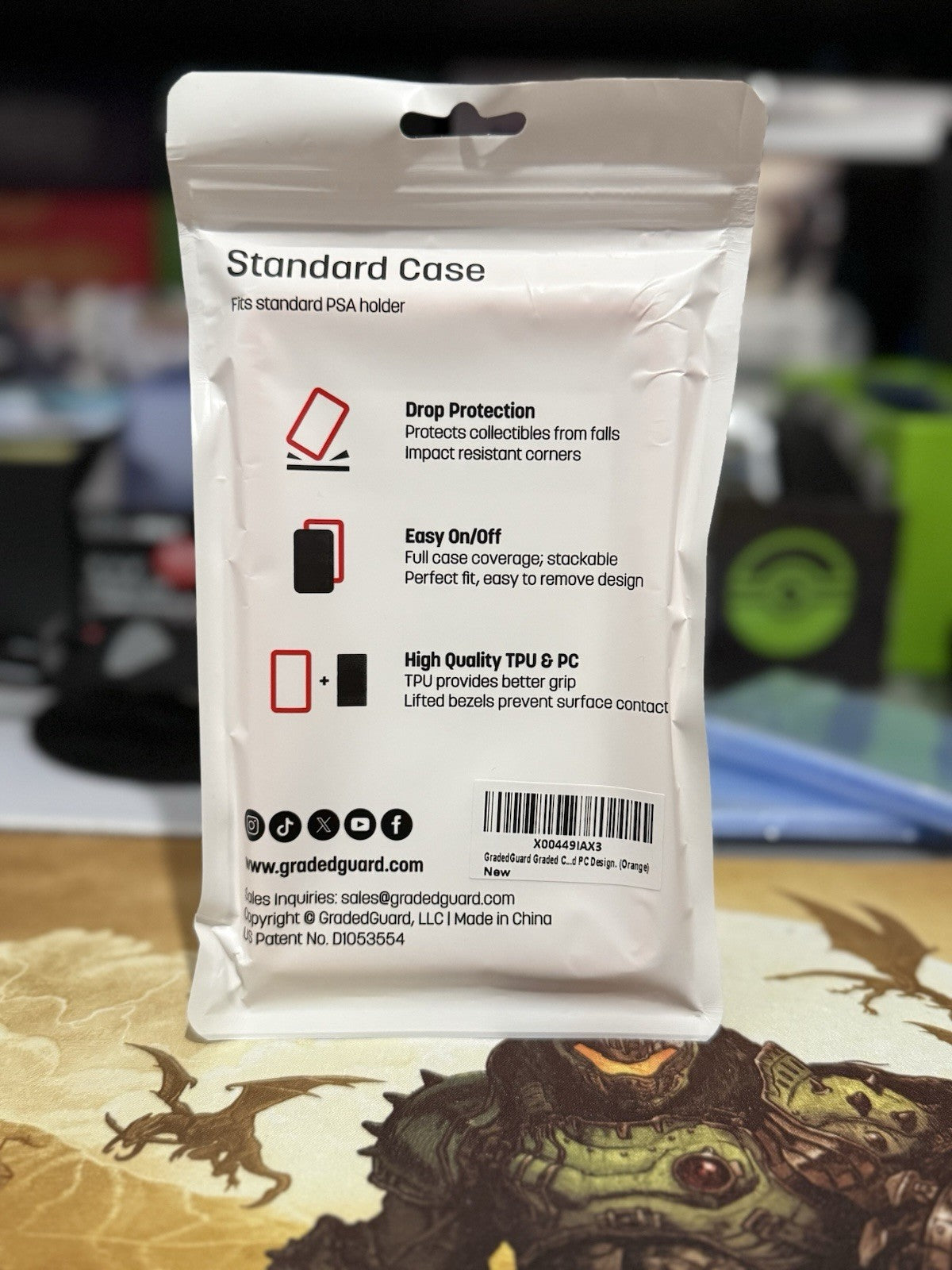 GradedGuard Standard Case [PSA] - Orange