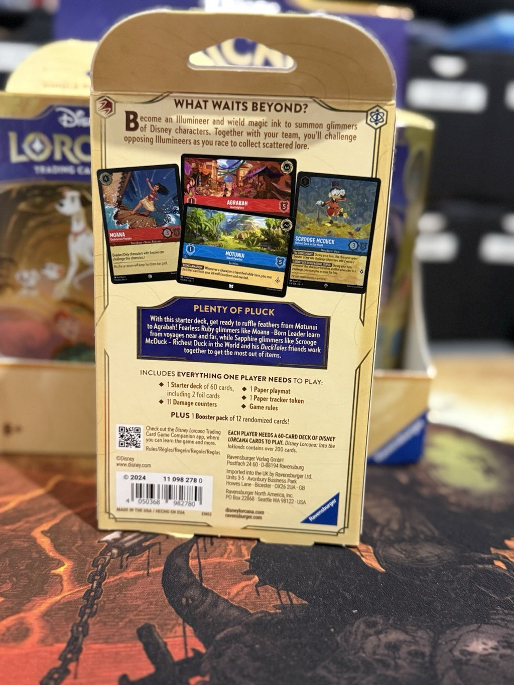 Disney Lorcana: Into the Inklands Starter Deck - Ruby and Sapphire