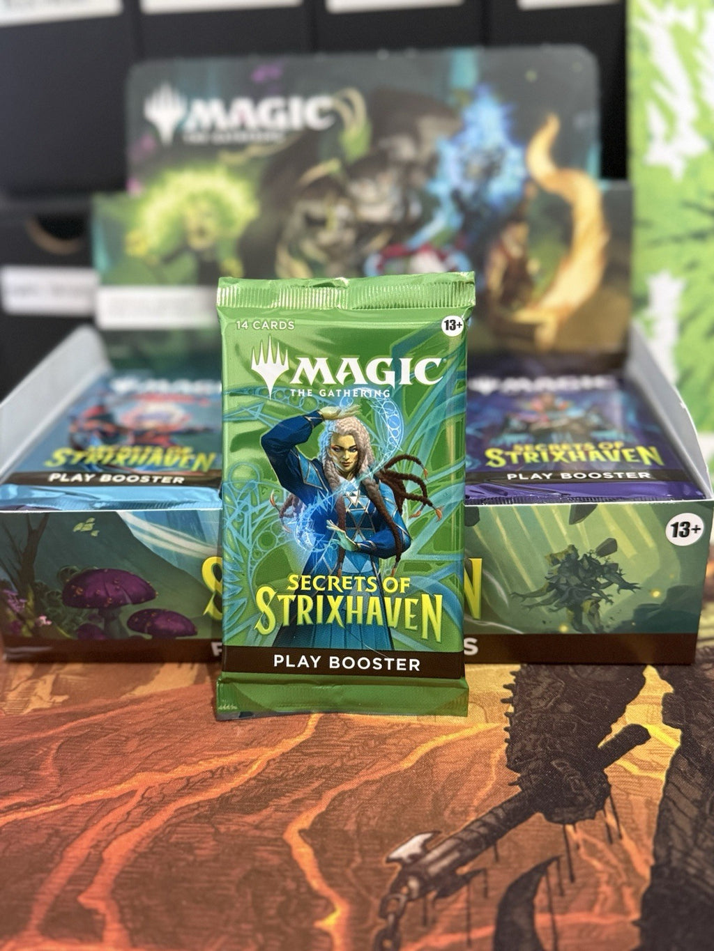 MTG - Secrets of Strixhaven Play Booster SEALED Pack -  BOX FRESH