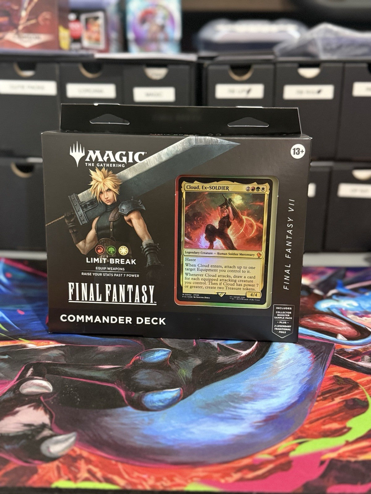 MtG Final Fantasy VII 7 Commander Deck Limit Break NEW/SEALED