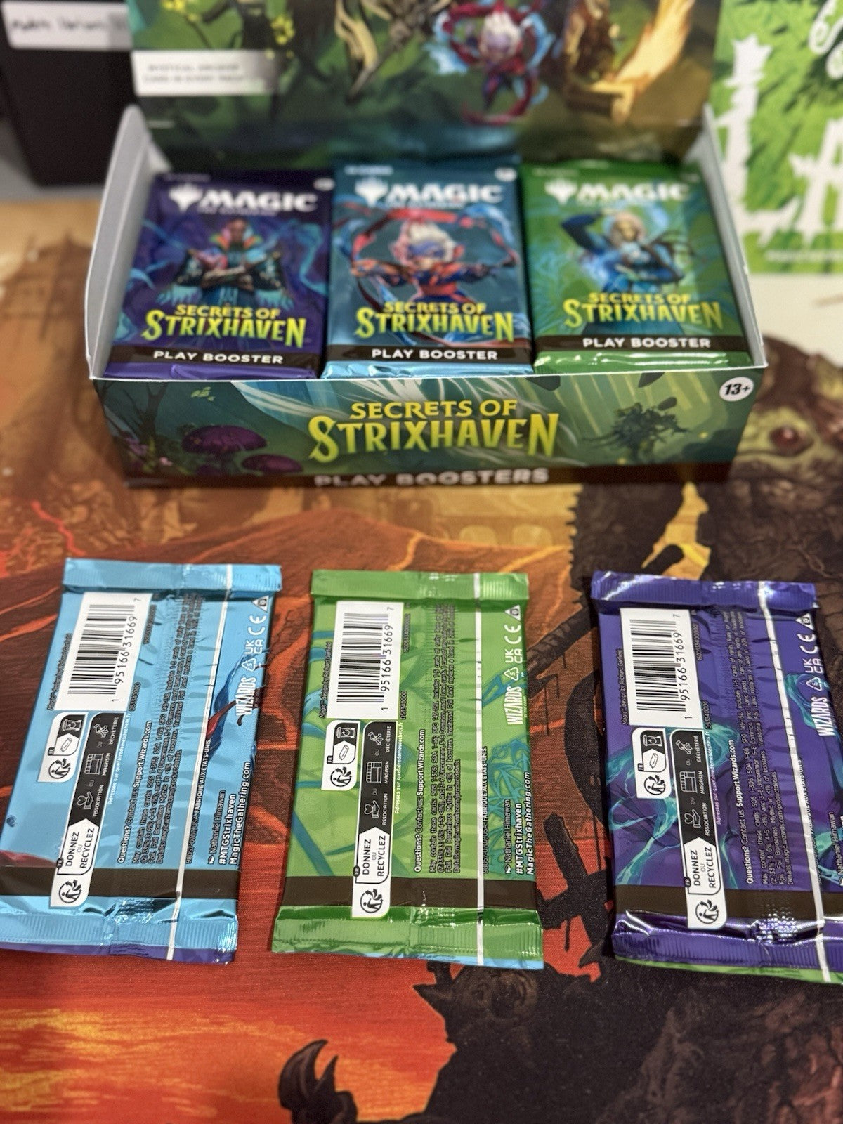 MTG - Secrets of Strixhaven Play Booster SEALED Pack -  BOX FRESH