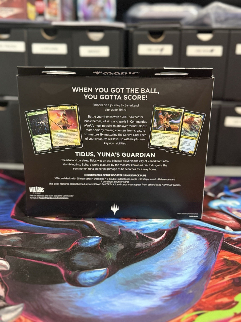 Magic the Gathering MTG Final Fantasy X Counter Blitz Commander Deck
