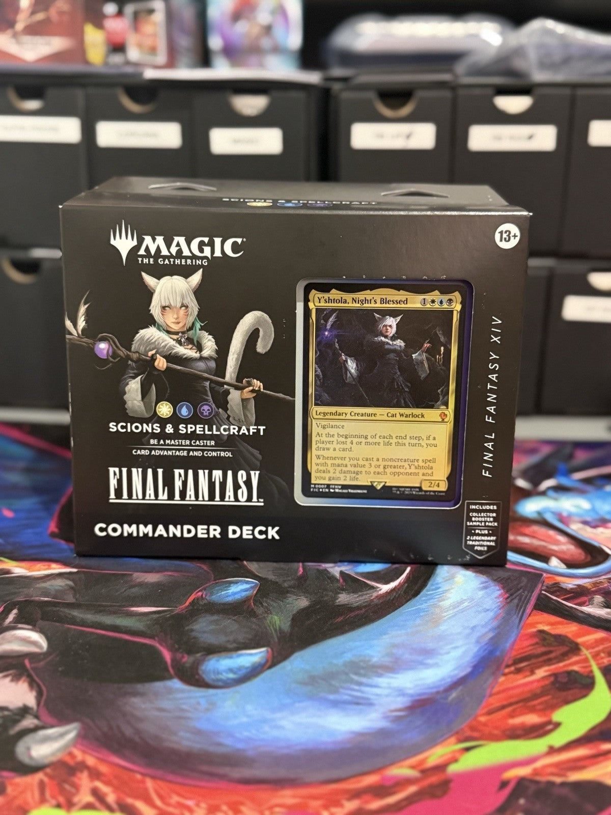 Final Fantasy Scions and Spellcraft Commander Deck Sealed Magic The Gathering