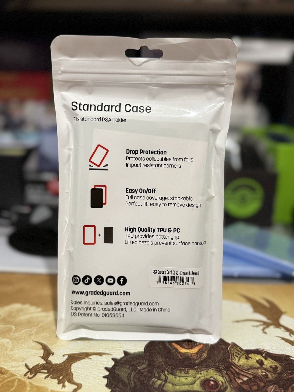 GradedGuard Standard Case [PSA] - Emerald