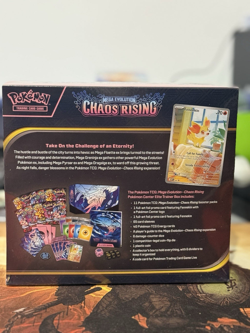 Pokemon Center Mega Evolution Chaos Rising Elite Trainer Box PC ETB - SEALED