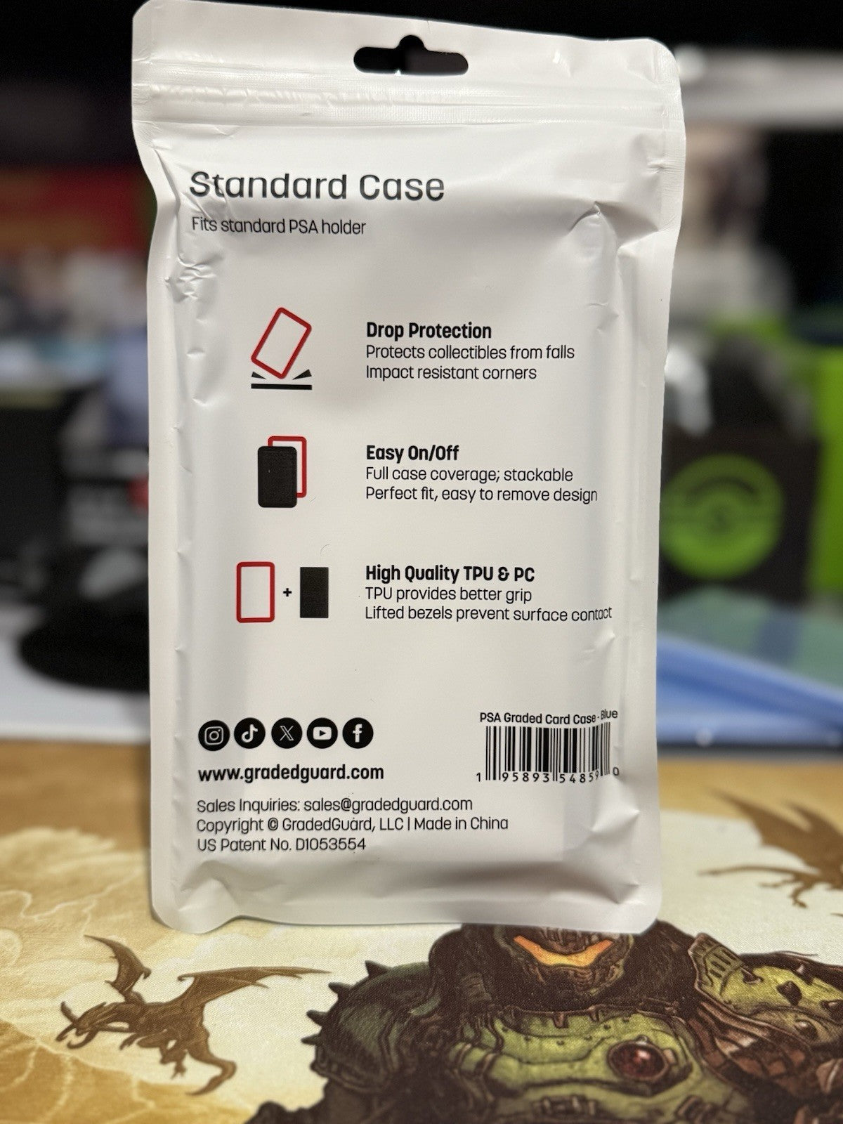 GradedGuard Standard Case [PSA] - Blue