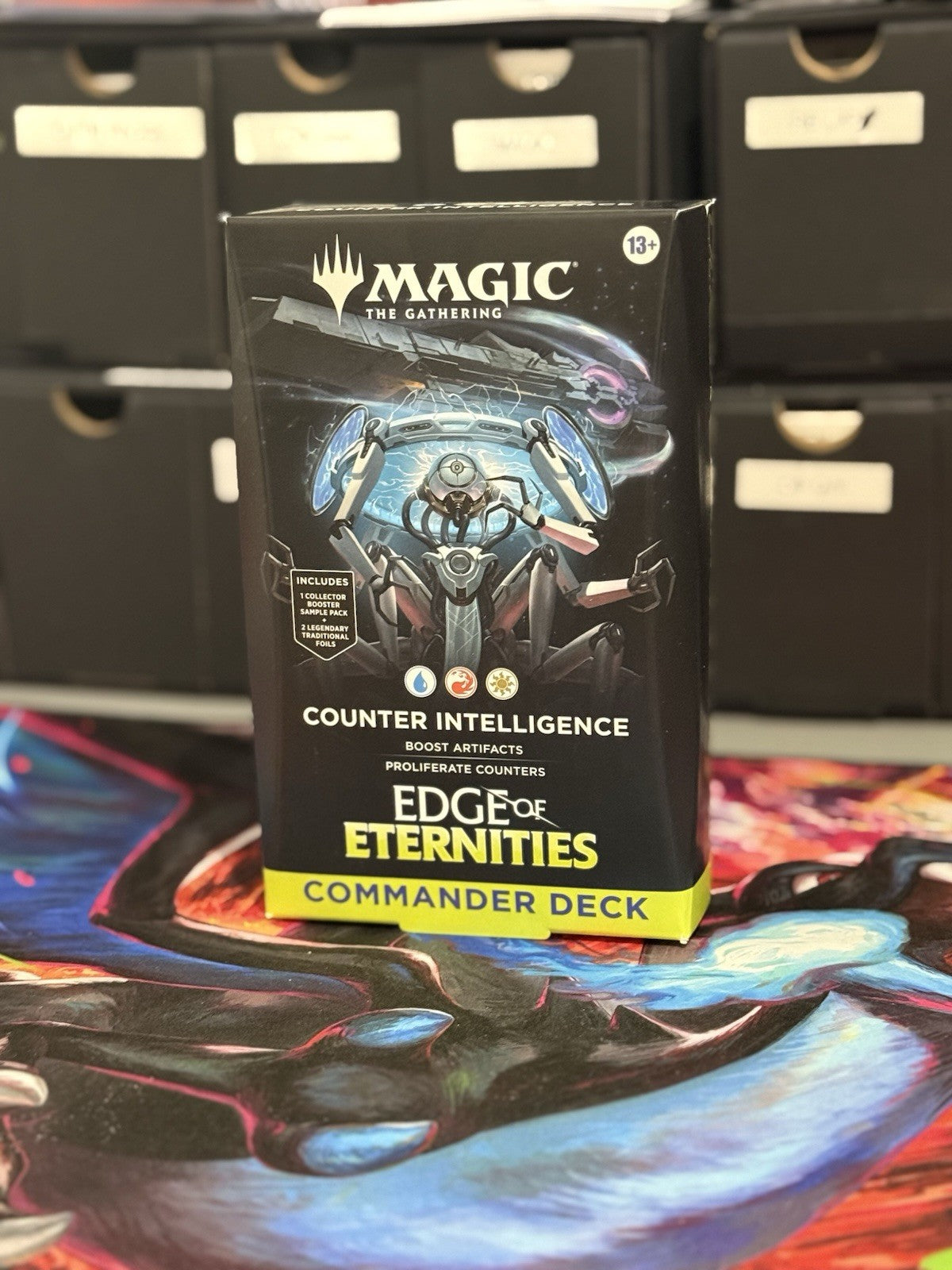 Magic The Gathering Commander Deck Edge of Eternities Counter Intelligence