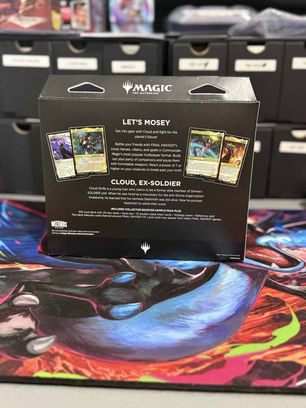 MtG Final Fantasy VII 7 Commander Deck Limit Break NEW/SEALED