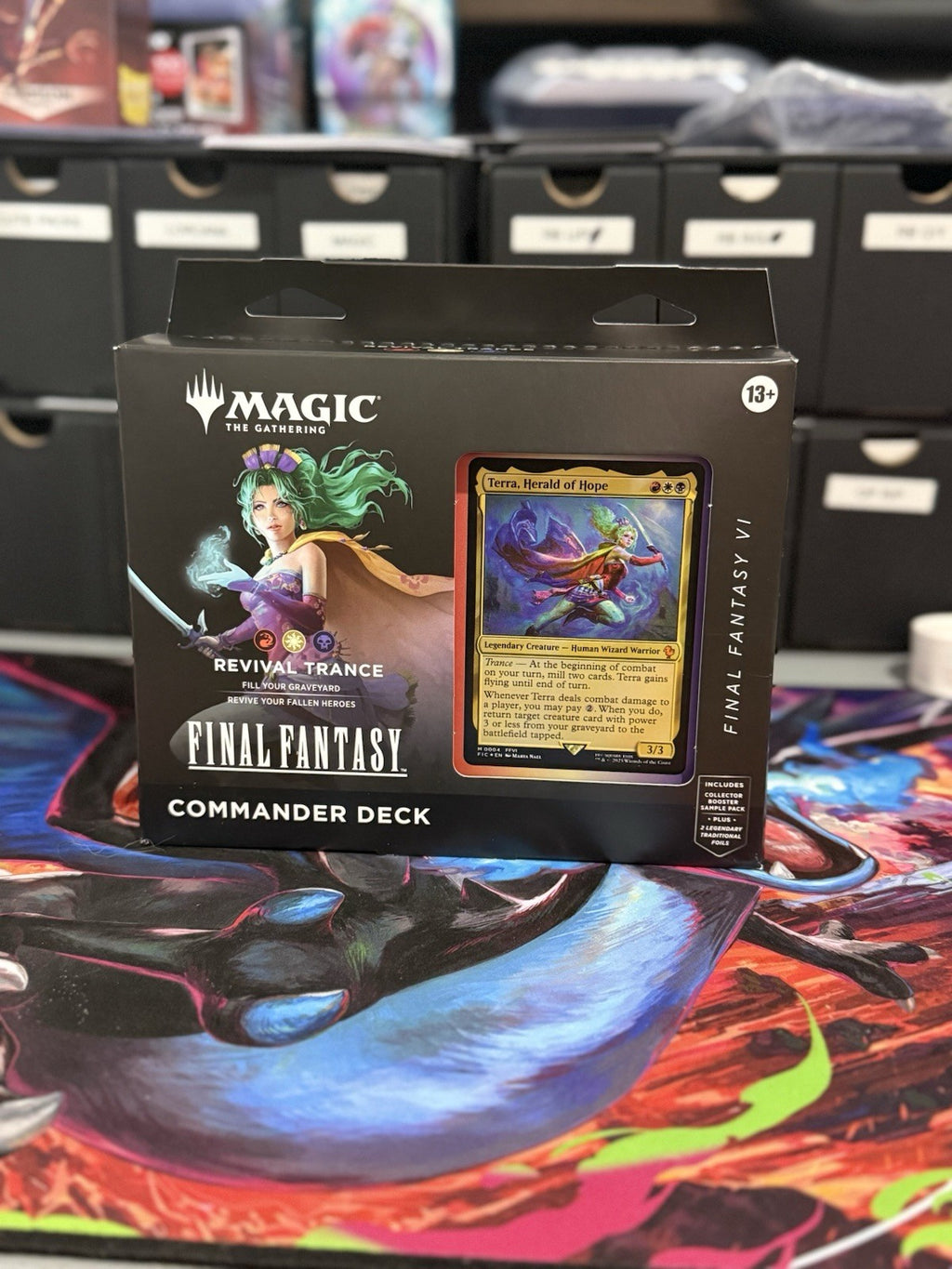 Magic The Gathering Final Fantasy VI Commander Deck Revival Trance - New Sealed