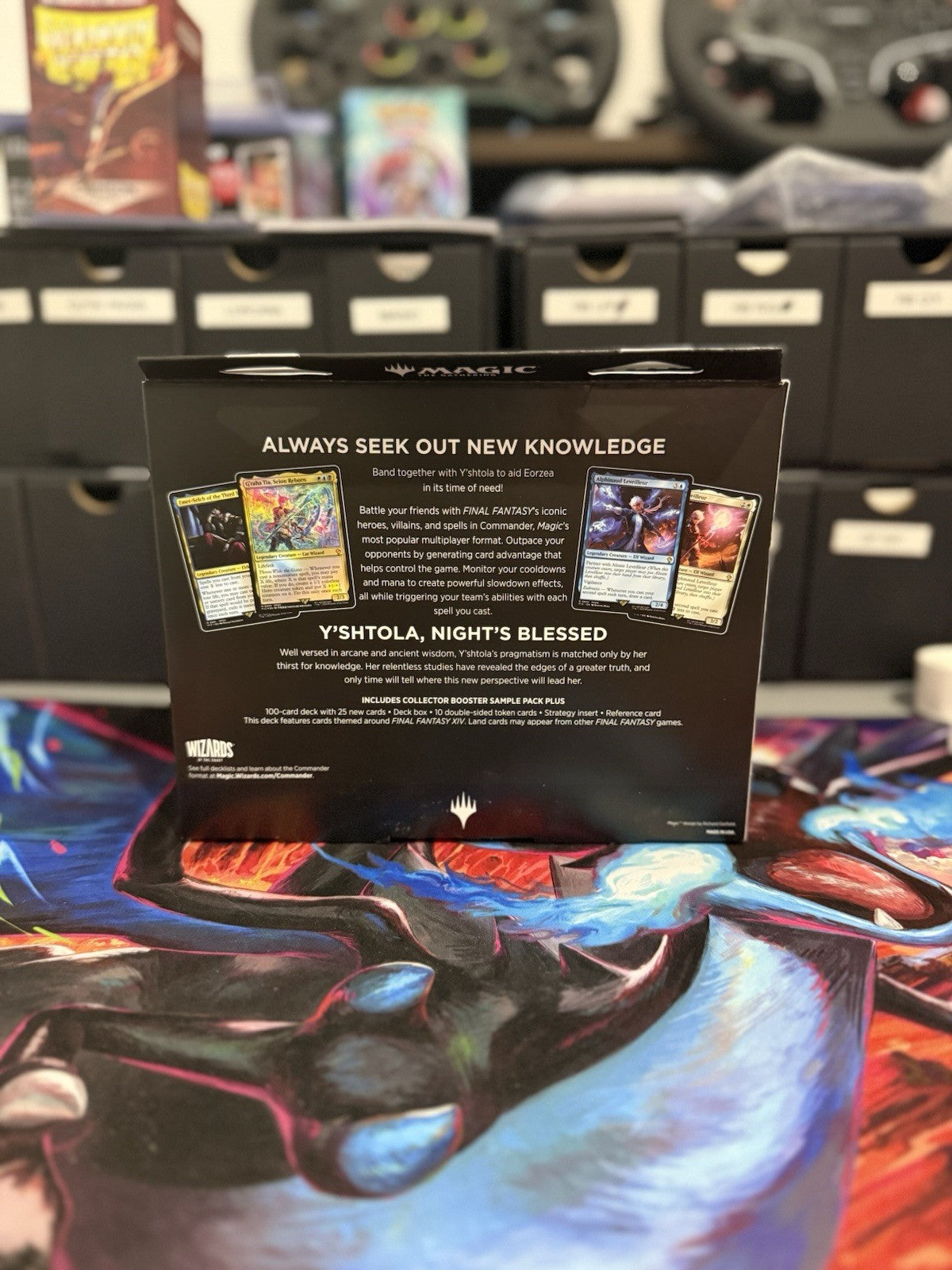 Final Fantasy Scions and Spellcraft Commander Deck Sealed Magic The Gathering
