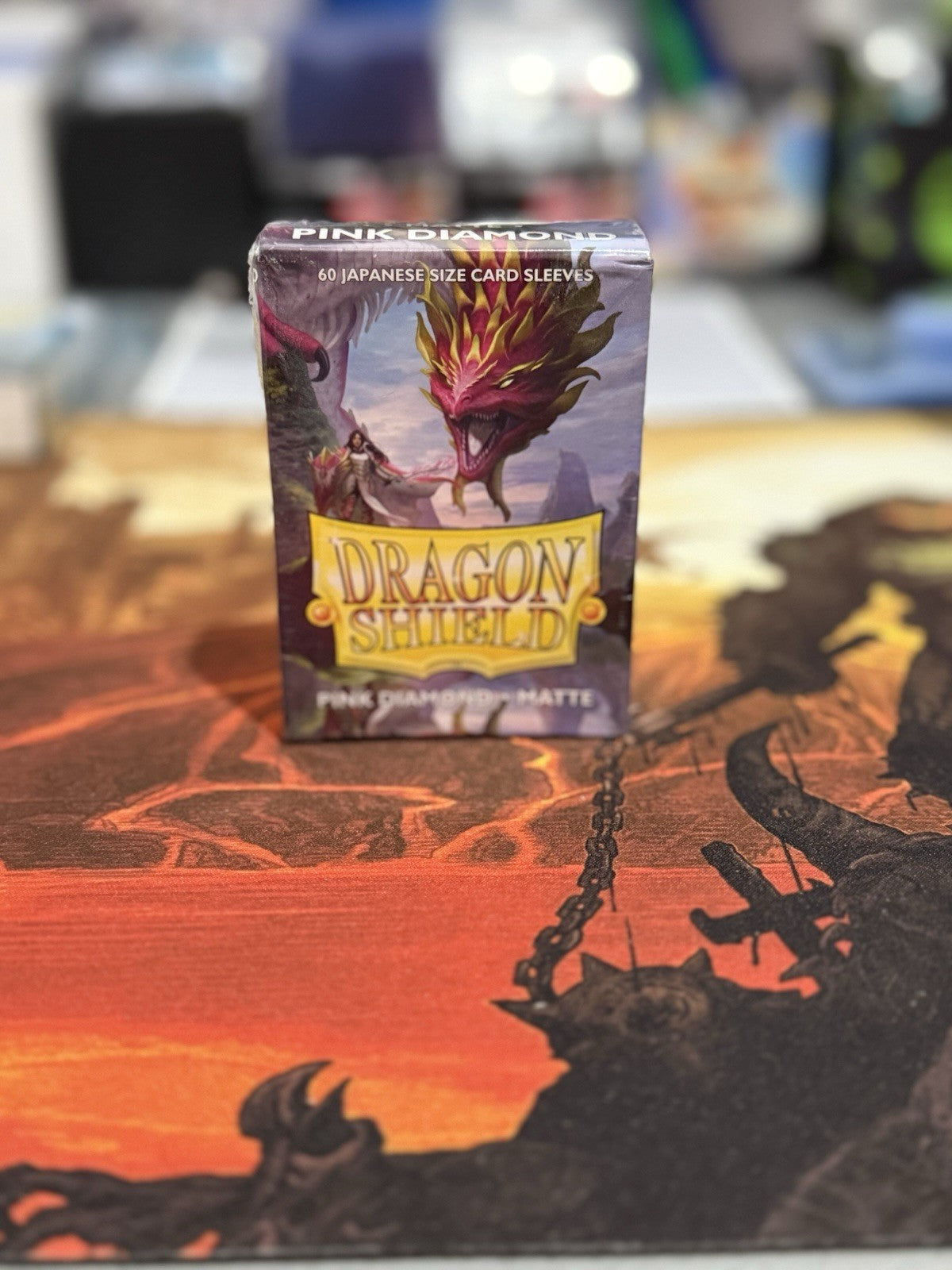 Dragon Shield Matte Sleeves [Pink Diamond] - 60 Count