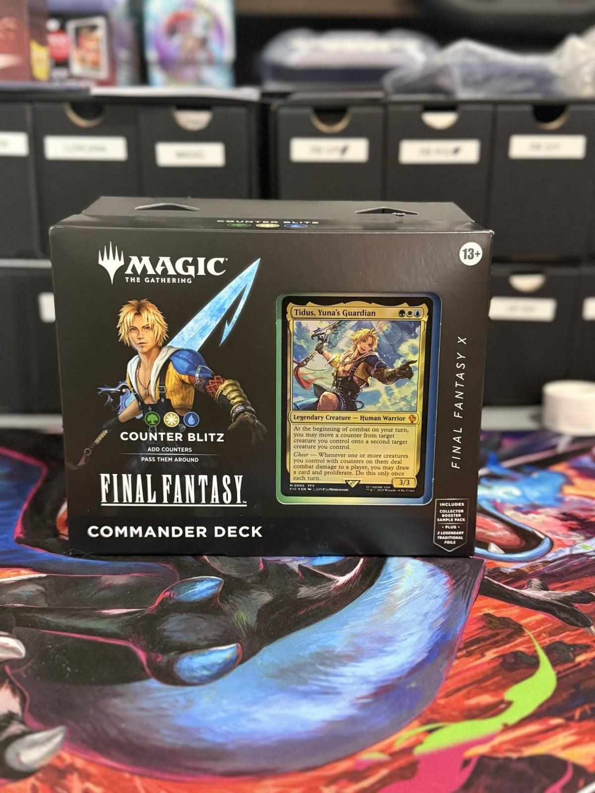 Magic the Gathering MTG Final Fantasy X Counter Blitz Commander Deck